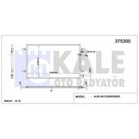 Klima Radyatoru A6 3.0Tdi Quattro 05>11 KALE 375300