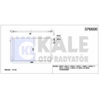 Klima Radyatoru N43 N45 N46 N51 N52 N53 M3 E81 E82 E87 E88 E90 E91 E92 E93  X1 E84 E89  KALE 376600