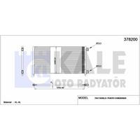 Klima Radyatoru Doblo 1 3 1 9 Jtd / D 01> Punto 1.2 99>10 KALE 378200