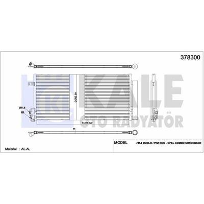 Klima Radyatoru Doblo Iii KALE 378300