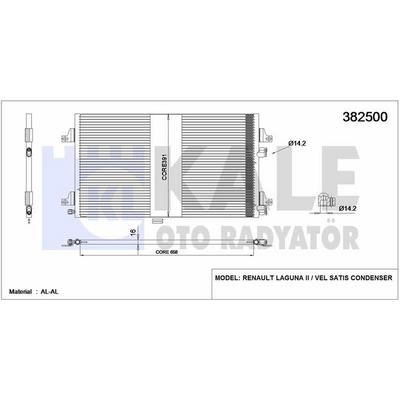 Klima Radyatoru  Laguna Ii Vel Satis (700×391×16) KALE 382500