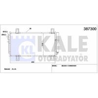 Klima Radyatoru Mazda 6 2008 2013 KALE 387300