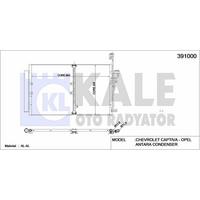 Klima Radyatoru Captiva 07> 10 Antara 07> (Kurutucu Ile) / (636×396×17) KALE 391000