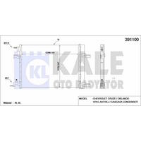 Klima Radyatoru Astra J Cruze Zafira C 570×388×16 KALE 391100