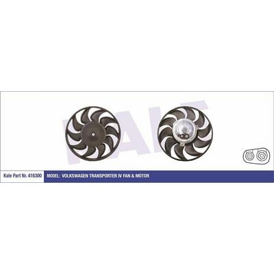 Fan Motoru (360W 280Mm) Transporter T4 KALE 416300