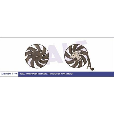 Fan Motoru Davlumbazli (Kucuk Olan 300W 290Mm) Transporter T5 1 9 Axa Axb Axc 03>09 KALE 417100