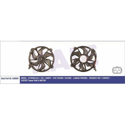 Fan Motoru Sol C5 Em C8 P807 Expert Iii Jumpy Iii 1 6 Hdi 2 0 Hdi 370W KALE 420600