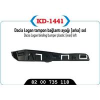 On Tampon Baglanti Braketi̇ Sol Logan Ii 12> Sandero Ii 12> KAYA 1441