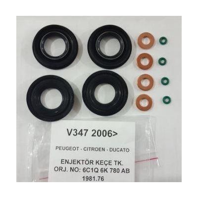 Enjektor Kece Pul Oring Takimi Transit V347 2 2Tdci / 2 4Tdci 06>11 Boxer Iii Jumper Iii 2 2Hdi 06>11 KAYLAS 387