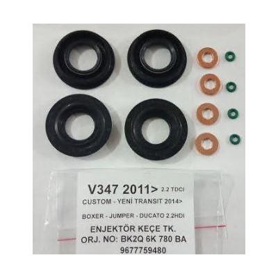 Enjektor Kece Pul Oring Takimi Transit V347 11 /> V363 Custom Ranger 12 /> V363 14 /> Mazda Bt 50 2 2Tdci 155Ps Boxer Iii Jumper Iii 2 2Hdi 155Ps 12> KAYLAS 388