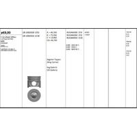 Motor Piston+Segmani ( Riken ) 83 00+Stdmm Cap Captiva 2.0 16V D Antara 2.0 Cdti 16V Z20S-Z20Dmh 4 Sil. Dizel 1991Cc-110 Kw(150 Bg) KINGPISTON 18-1092500