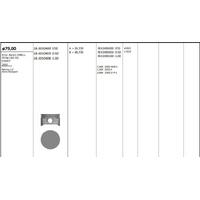 Motor Piston+Segmani ( Riken )  79 00+0 50Mm Cap Meriva 1.6 Astra Twinport Z16Xep 4 Sil. Benzinli 1598 Cc-74 Kw (101 Ps) KINGPISTON 18-3010403