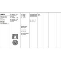 Motor Piston+Segmani ( Riken )  86 01+Stdmm Cap Transit 330S Transit 350M/350Mf Transit 370M-410L-460 Ed 2.2L Duratorq-(Cyfs U5R6) 4 Sil. Dizel 2198 Cc-125Ps/135Ps 15 5:1-Euro 5 KINGPISTON 18-2582600