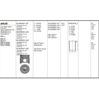 Motor Piston+Segmani (Riken) Agila 1.3 Corsa 1.3 Meriva 1.3 Tigra 1.3 Albea 1.3 Multijet Doblo 1.3 Multijet Palio 1.3 Multijet Suzuki 1.3 Multijet Z 13Dt 4 Sil. Dizel 1248 Cc-70 Ps 18:1-Turbo  Common Rail (Euro4) (69 60Mm Std) KINGPISTON 18-3050230