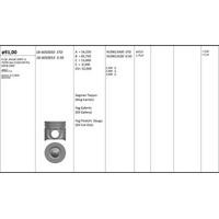 Motor Piston+Segmani ( Riken )  91 00+Stdmm Cap Sorento Starex 2.5 Crdi D4Cb Crdi 4 Sil. Dizel 2497 Cc 103 Kw (140 Ps) 19 3:1 02-> KINGPISTON 18-4050050