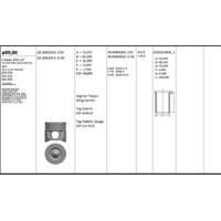 Motor Piston Segman Std Interstar Dci*100/120/150*Primastar Dci 150*Movano-A 2.5 Cdti*Vivaro 2.5 Cdti/Dti*Trafic Ii 2.5 Dci*Master Ii 2.5 Dci KINGPISTON 18-3092350