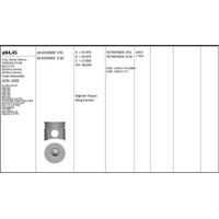 Piston + Segman 84.50Mm Std 20 T2N Freelander I (L314) 2.0 Di 96>06 KINGPISTON 18-6550900