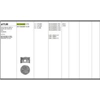 Piston + Segman 77+0.50Mm Farkli Mini N12 B14 A R56 Peugeot Ep3 207 308 KINGPISTON 18-7510283