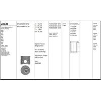 Piston+Segman (81 01Mm Std (5 Silindir Motorun 1  2  Pistonlari) Lt28 / 35 / 46 Transporter T4 2 5Tdi Acv Agx Ahd Ahy Ajt Anj Apa Auf Axg Axl Ayc Ayy Bbe Bbf 96>06 KINGPISTON 17-7050840