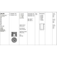 Piston+Segman (81 51Mm 0 50 3 / 4 / 5 Pistonlar) Lt28 Lt35 Lt46 T4 2 5Tdi Acv Agx Ahd Ahy Ajt Anj Apa Auf Axg Axl Ayc Ayy Bbe Bbf KINGPISTON 17-7050853