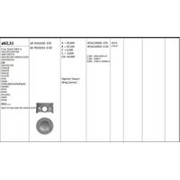 Piston + Segman 82.51Mm Std Chha/B-Cncd/E-Cnta/C-Culc/B-Cvja-Cwza-Cymc/Nb/Pa/Pmotor 4 Sil. Dizel 1984 Cc-132/155/162/165-169/170/175-1 Golf Vii 2.0 Gti KINGPISTON 18-7010330