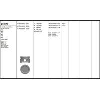 Piston+Segman (81 51Mm 0 50) A3 A4 Cordoba Ibiza Toledo Octavia Golf Iii Iv Beetle Passat Vento Akl Aft Adp Aeh Aek Afv Ahl Aks Apf Arm Aur Awh KINGPISTON 18-7010353