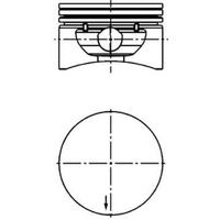 Motor Piston Segman Komple 79.00Mm Std Astra G Meriva A Vectra B Vectra C Zafira A Z16Xe KOLBEN 40380600