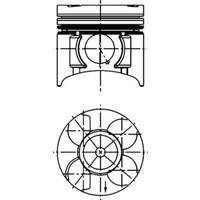 Piston Segman Y17Dt Corsa C Astra G Combo C (79 00Mm) Std 1.7Dti KOLBEN 40391600