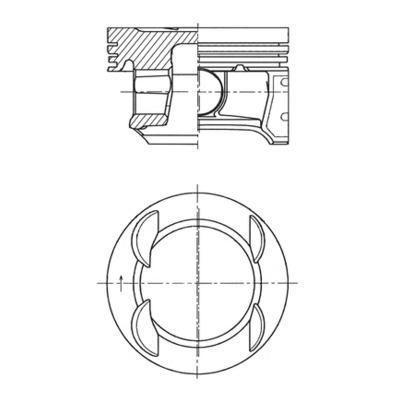 Piston Segman 0 5 Farkli 73 4Mm 1.4 Turbo 1 14 Net Euro V KOLBEN 41007620