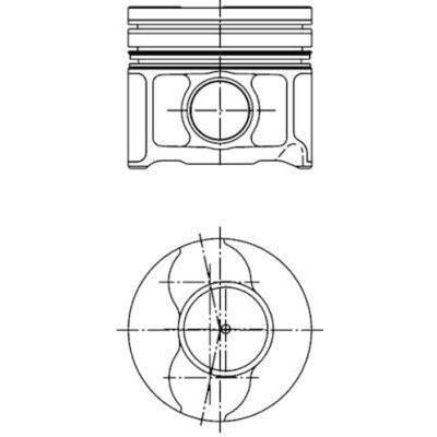 Piston Segman 0 6 Farkli 82Mm Doblo 1.9 Jtd 103 Ps - Vectra C 1.9 Cdti KOLBEN 41795620