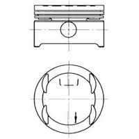 Piston Segman 1 Farkli 79Mm 1.6E 16V Corsa-Tigra Astra-Vectra 94> KOLBEN 94637620