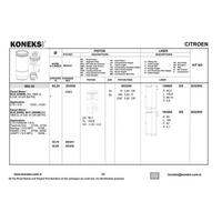 Motor Segmani Partner Berlingo Scudo P206 Expert Jumpy Dw8 / Dw8B (82 20)  / Std Olcu: (2×2×3) KONEKS 603250