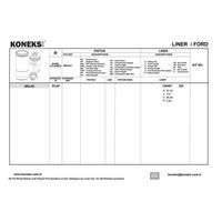 Gomlek (Kalin) Transit M12 M15 93 65Mm Semi KONEKS 130407