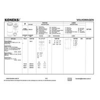 Piston+Segman (79 51Mm Std) Golf Iii T4 Ibiza Ii Toledo I Passat A80 Cordoba 1 9Td Abl Aaz Ade 91>03 KONEKS 239130