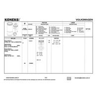 Piston+Segman (79 51Mm Std) Golf Vi Caddy Iii Jetta Iii / Vi Passat Polo Beetle A1 A3 Altea Ibiza V Leon Toledo Iv (Fabia / Polo 1 2Tdi 3 Silindir) Octavi Rapid Roomster Superb Yeti Caya Cayb Cayc Cayd Caye Cfwa Clna 1 2 / 1 6Tdi 09>16 KONEKS 239690