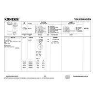 Piston+Segman (81 01Mm Std) Lt28 Lt35 Lt46 (2 5 109 Ps 5 Silindir) Avr Bbr KONEKS 239230