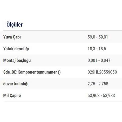 Ana Yatak 0.50 (10 Adet) 1.6 1.8 2.0 Agn Agu Akl Aft Alt Amk Anb Apt Apu Apx Apy Aqa Arg Arm Arz Aum Awt Axa Bam Bgb Blr Blx Bly Bvy Bwa Byk Cdla Cdlc Adz Aeh Azl Bkv Blz Aeg Apk Azm Afy Aks Auz Awh MAHLE 029HS20560050