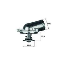 Termostat 87 °C (M111  Klimasiz) W202 93>00 S202 96>01 C208 97>02 W210 95>00 S210 96>00 MAHLE TI2287