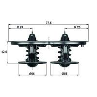 Termostat (71°) Scania MAHLE TX3271D