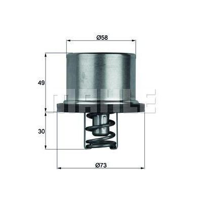 Termostat Volvo Fh12 93> Fh16 93>02 Fl6 85>00 Fl7 85>98 Fl10 85>00 F12 77>99 MAHLE THD165