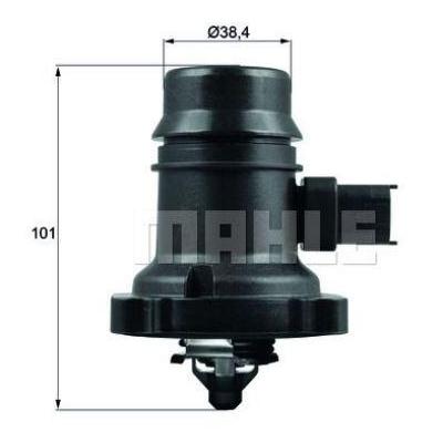 Termostat Govdesi Komple Meriva B 10>17 A14Xer B14Xer Astra J 10> A14Xer B14Xer Corsa D 07>14 MAHLE TM37103