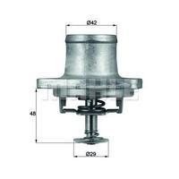 Termostat 80 °C (M119) W124 93>95 W210 96>97 W140 93>98 R107 86>89 MAHLE TI4880D