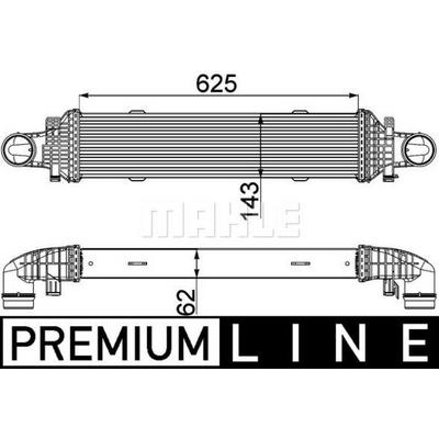 Turbosarj Radyatoru X204 08>15 W204 07>14 S204 07>14 C204 11> C218 11>17 W212 09>15 C207 09>16 MAHLE CI 357 000P