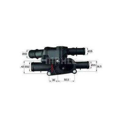 Termostat 105° Otomatik Golf Iv 98>06 Bora 99>05 A3 97>03 Octavia 01>11 1.6 Bfq MAHLE TM2105