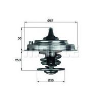 Termostat 80° Azz Bdl Bmj Cayenne A3 Tt 3.2 V6 MAHLE TX3080D