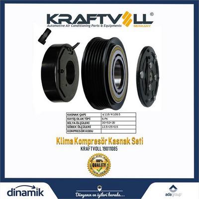 Klima Kompresor Kasnak Seti Ford Courier 6Pk 14> KRAFTVOLL 19011085