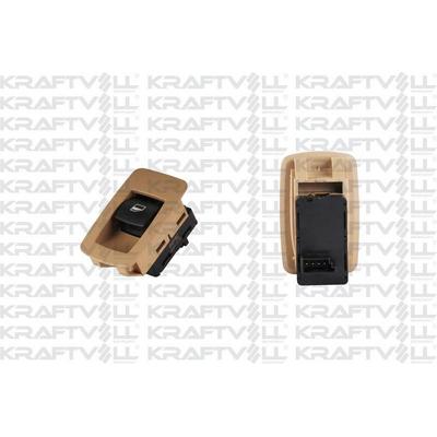 Cam Dugmesi Tekli Bej 4 Pin Bmw E60 E83 KRAFTVOLL 04050032