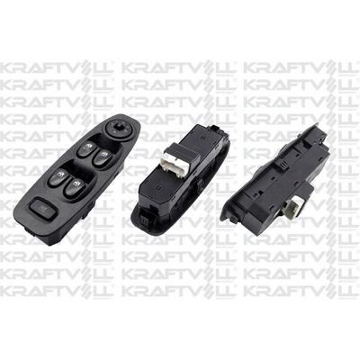 Cam Acma Kapama Anahtari Hyundai Accent 03-05 On Sol Dortlu KRAFTVOLL 04050042