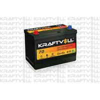 Aku 12V 70 Ah N50 (260×173×225) Tam Kapali Asya Ters KRAFTVOLL 18010011