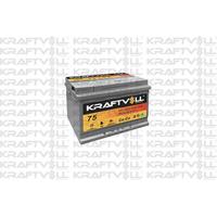 Aku 12V 75 Ah L3 (278×175×190) Tam Kapali Tirnaksiz KRAFTVOLL 18010013